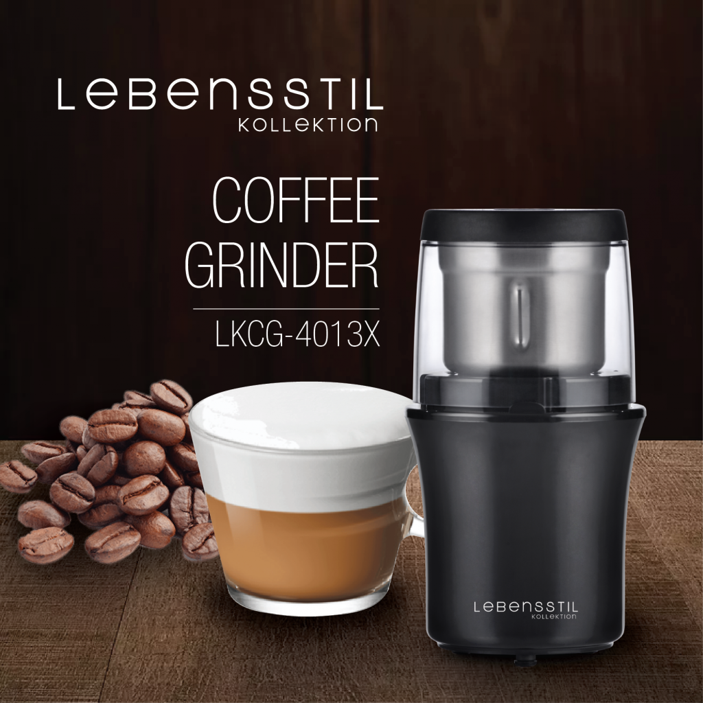 Lebensstil Electric Turbo Coffee Bean Grinder LKCG-4013X